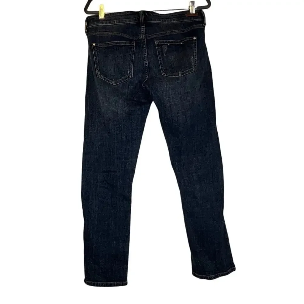 Pilcro and The Letterpress Hyphen Jeans 28 Floral Embroidered Beaded - Picture 3 of 3